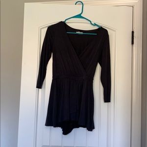 Dark gray skort